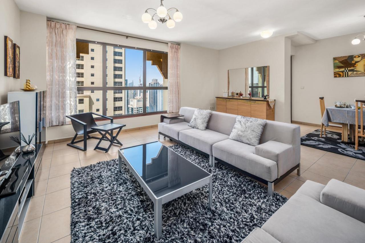 Lovely 2-Bed Condo In Jbr - 5 Mins From Beach - Palm View! Дубай Екстер'єр фото